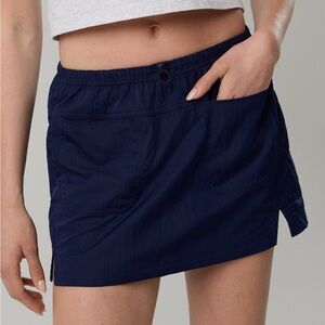 Aerie Dark Blue Skort